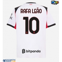 Moški Nogometni dresi AC Milan Rafael Leao #10 Gostujoči 2025-26 Kratek Rokav